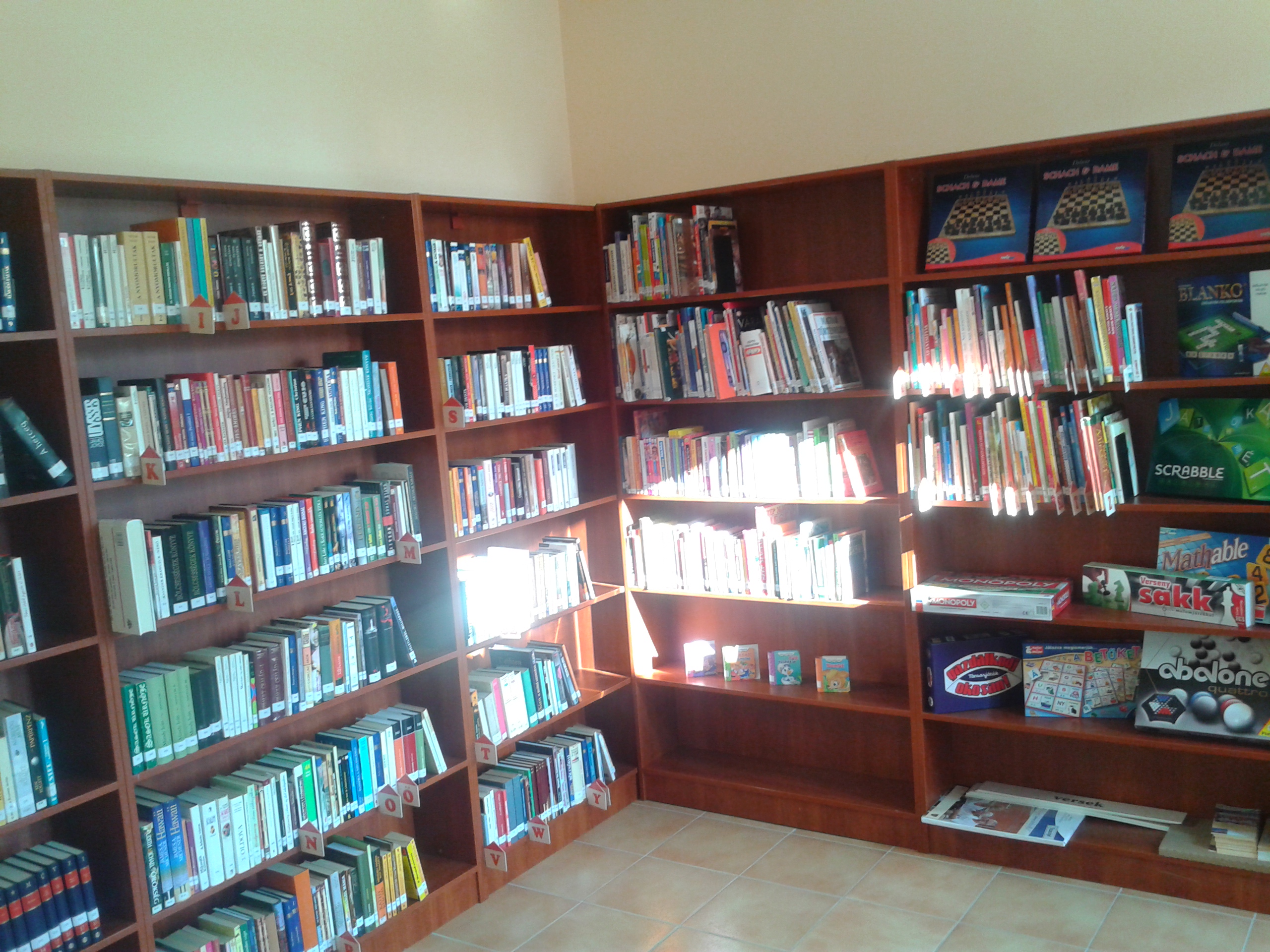 Megújulóban Tiszasziget könyvtára